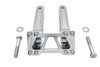 Wyatt Gatling #78968A - Wyatt Gatling 8 inch Pirate Style Riser Set Chrome