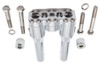 Wyatt Gatling #78969A - Wyatt Gatling 8 inch Baron Style Riser Set Chrome