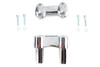 V-Twin #78644A - 4.1 inch Fat Riser Kit Chrome