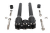 Wyatt Gatling #78969EB - Wyatt Gatling 12 inch Baron Style Riser Set Black