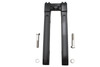 Wyatt Gatling #78970EB - Wyatt Gatling 12 inch Pirate Style Riser Set Black