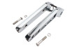 Wyatt Gatling #78968E - Wyatt Gatling 12 inch Pirate Style Riser Set Chrome