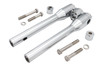 Wyatt Gatling #78969E - Wyatt Gatling 12 inch Baron Style Riser Set Chrome