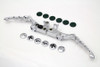 V-Twin #241-023 - Chrome Skeleton Hand Lever Set