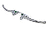 V-Twin #78013 - M8 Slotted Hand Control Lever Kit Chrome