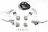 V-Twin #73155 - Chrome Handlebar Control Kit with Switches