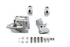 V-Twin #78861 - Handlebar Control Cover Set Chrome