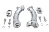 V-Twin - 5-3/4 inch Fatty Pullback Riser Kit Chrome