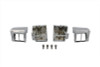 V-Twin - Handlebar Switch Housing Set Chrome