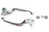 V-Twin #H07-0584 - Chrome Slotted Hand Lever Set