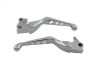 V-Twin #47-123 - Chrome Drilled Hand Lever Set
