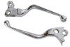 V-Twin #07-0569 - Chrome Slotted Hand Lever Set