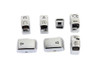 V-Twin #78016 - Handlebar Switch Cap Set Chrome