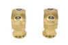 V-Twin - Shorty Style Brass Riser Set