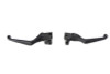 V-Twin #H07-0575B - Black V-Cut Hand Lever Set