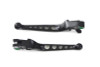 V-Twin #H07-0578B - Black Drilled Hand Lever Set