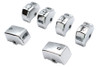 V-Twin #370445 - Handlebar Switch Cap Set Chrome