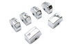 V-Twin #370445 - Handlebar Switch Cap Set Chrome