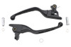V-Twin #79063B - 3 Slot Hand Lever Set Black