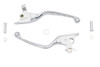 V-Twin #79062 - 4 Hole Hand Lever Set Chrome