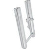 Arlen Ness #06-510 - Fork Legs - Chrome - Deep Cut - Dual Disc - Deep Cut - '08-'13 FLT