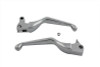 V-Twin #76213 - Chrome Smooth Hand Lever Set