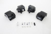 V-Twin #H07-0670MB - Handlebar Switch Housing Kit Black