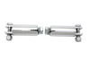 V-Twin - Footpeg Mount Bars Chrome