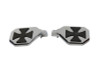 V-Twin - Chrome Mini Peg-Board Set with Maltese Design