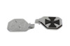 V-Twin - Chrome Mini Peg-Board Set with Maltese Design