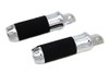 Wyatt Gatling #77789 - Chrome Plain Style Footpeg Set