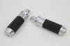 Wyatt Gatling #77789 - Chrome Plain Style Footpeg Set