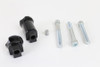 Wyatt Gatling #78511 - Passenger Footboard Adapter Set Black