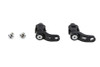 V-Twin #78561B - 360° Adjustable Passenger Footpeg Mount Kit Black