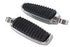 Wyatt Gatling #3659 - Chrome Footpeg Set with Rubber Inlay