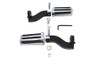 V-Twin - Rail Style Adjustable Footpeg Kit Black