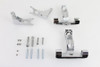 Wyatt Gatling #057254 - Chrome Passenger Footboard Mount Kit