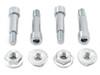 Wyatt Gatling #77519 - Footboard Hinge Bolt Kit Zinc Plated