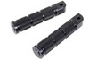 Wyatt Gatling #353067 - Black Retro Passenger Footpeg Set