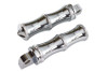 V-Twin - Chrome Druid Style Footpeg Set