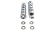 V-Twin - Chrome Hole Shot Style Footpeg Set