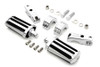 V-Twin - Chrome Railer Style Footpeg Set