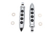 V-Twin - Chopper Style Billet Footpeg Set