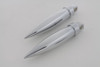 Wyatt Gatling #8391 - Chrome Long Torpedo Style Footpeg Set