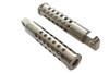 Wyatt Gatling #76962 - Billet Shooter Style Footpeg Set Nickel Plated
