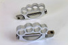 Wyatt Gatling #P17-6445C - Knuckle Footpeg Set Chrome