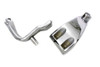V-Twin - FXD Driver Footpeg Support Set Chrome