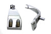 V-Twin - FXD Driver Footpeg Support Set Chrome