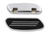 Wyatt Gatling - Driver Footboard Set Chrome Streamliner Style
