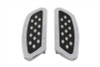 Wyatt Gatling - Driver Footboard Set Chrome with Diamond Design